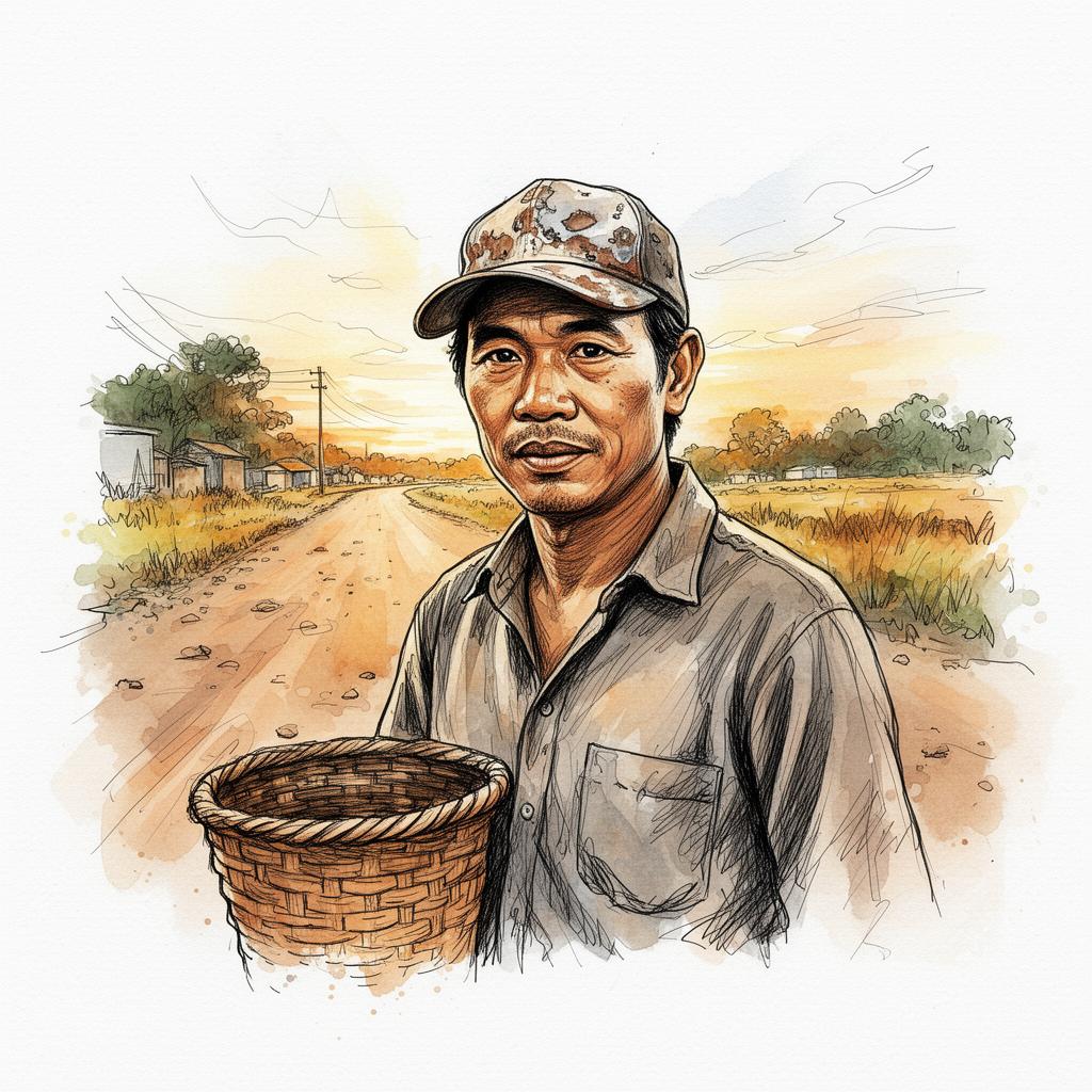 A Boholano fisherman and community guide at sunrise